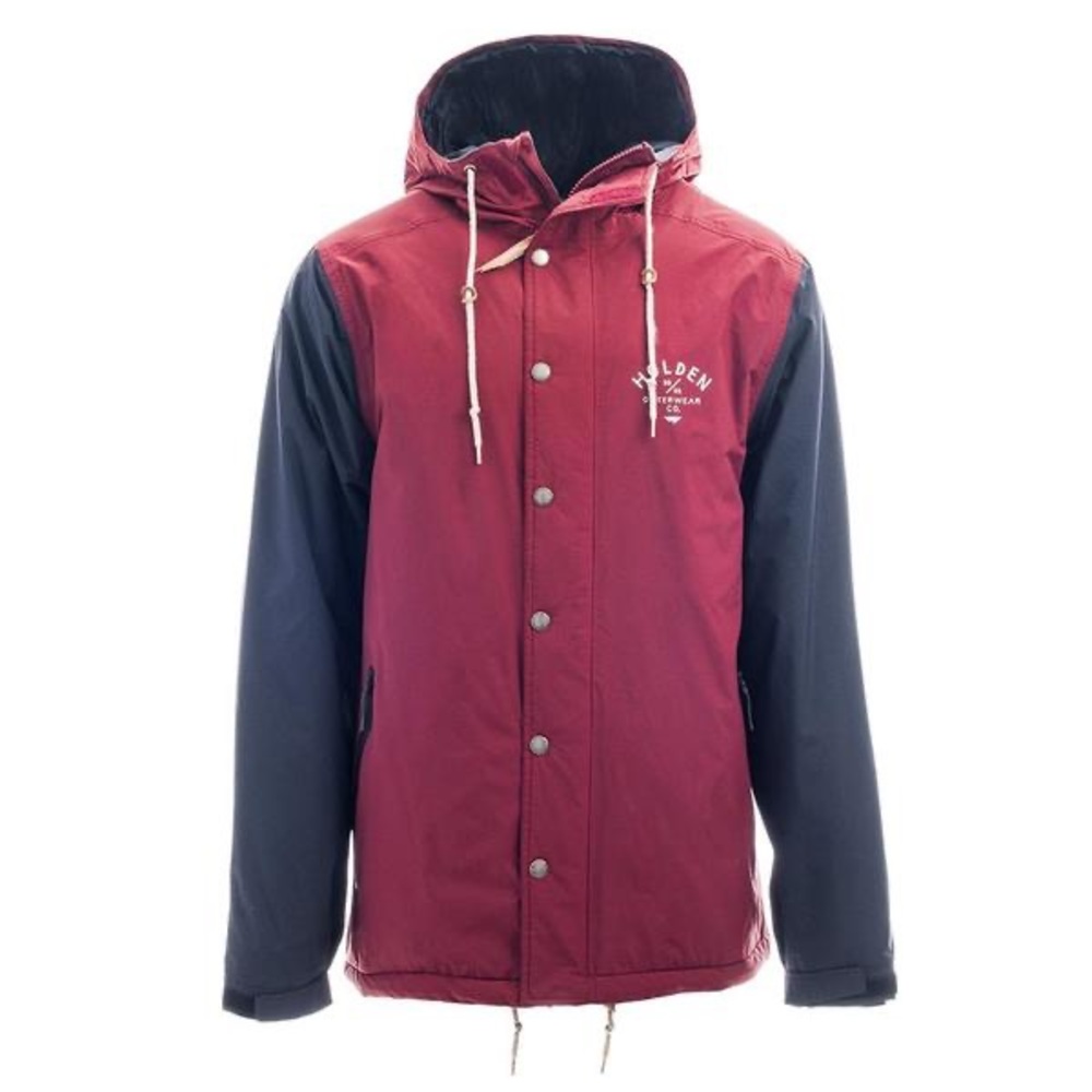 Holden Mint MENS HOLDEN TEAM CAMP JACKET S small Maroon/Black snowboard